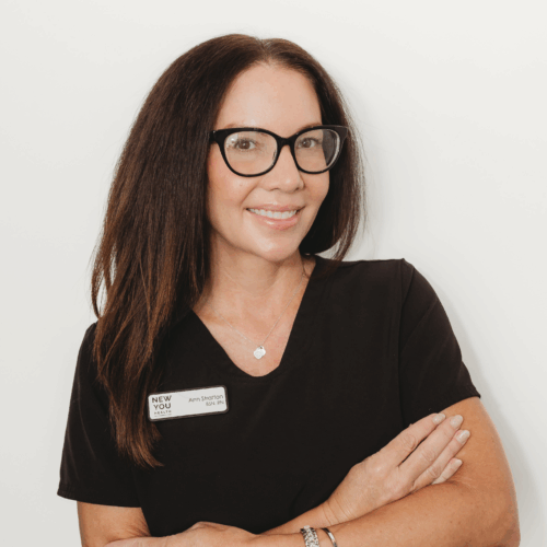 Ann is a Certified Aesthetic Nurse Specialist with nearly two decades of experience in cosmetic dermatology, injectables, and aesthetic medicine. She brings a masterful touch to Botox, filler, and lip enhancements, combining precision and artistry with every treatment. Ann’s extensive background in plastic surgery and aesthetics allows her to create subtle, natural results tailored to your features and goals. Known for her calm demeanor and deep clinical knowledge, she is committed to delivering care that is personalized, educational, and confidence-boosting.