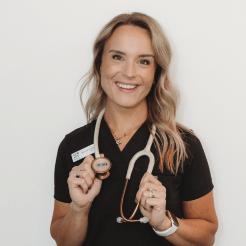 Hannah is a skilled and compassionate registered nurse offering IV hydration therapy at New You Health. With years of nursing experience and a calm, reassuring presence, she’s dedicated to helping clients feel their absolute best from the inside out. Whether you’re looking to boost energy, rehydrate after a busy week, or support your immune system, Hannah brings expert care and a personal touch to every session.