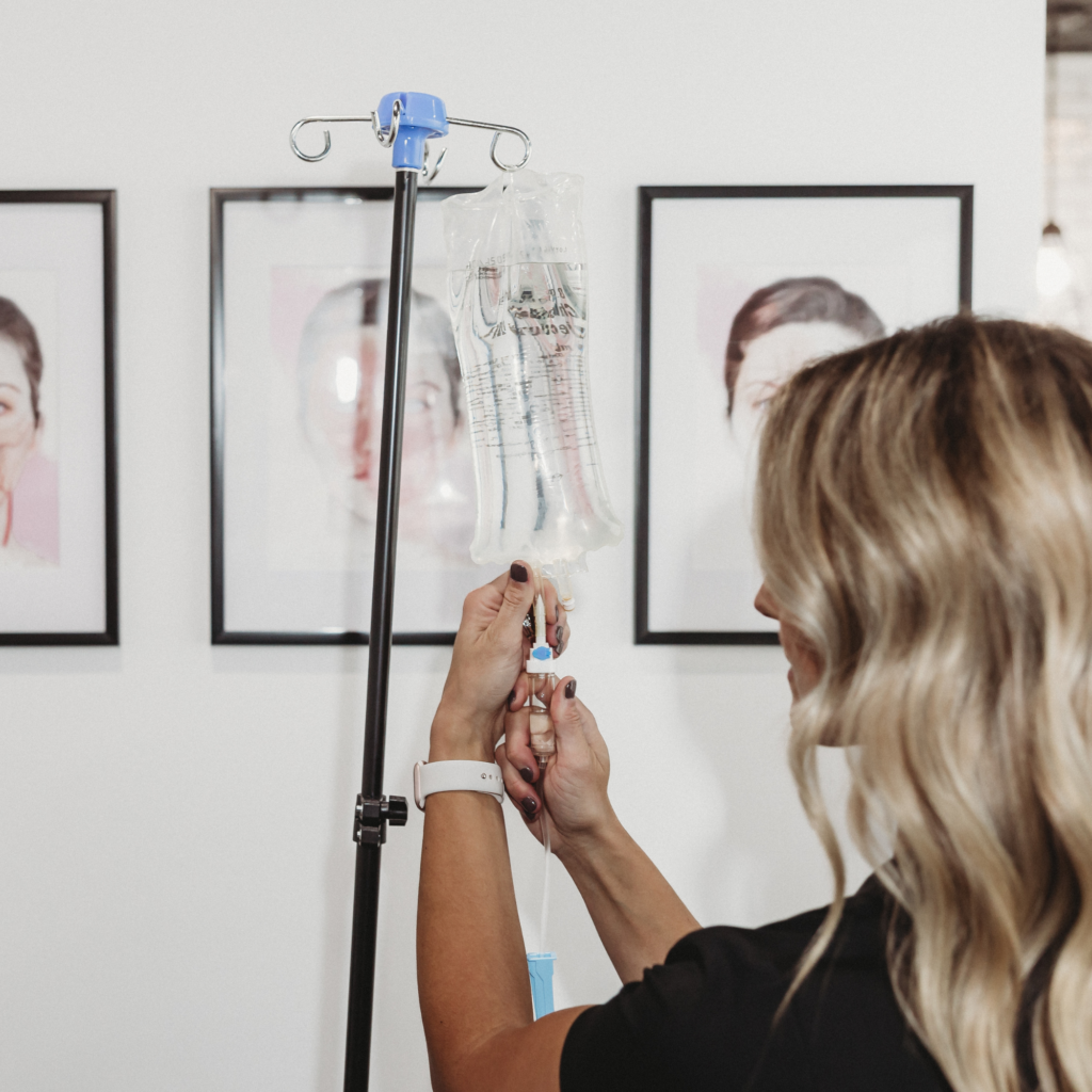 IV therapy hydration drips at New You Health delivering fluids and vitamins for energy, recovery, and wellness